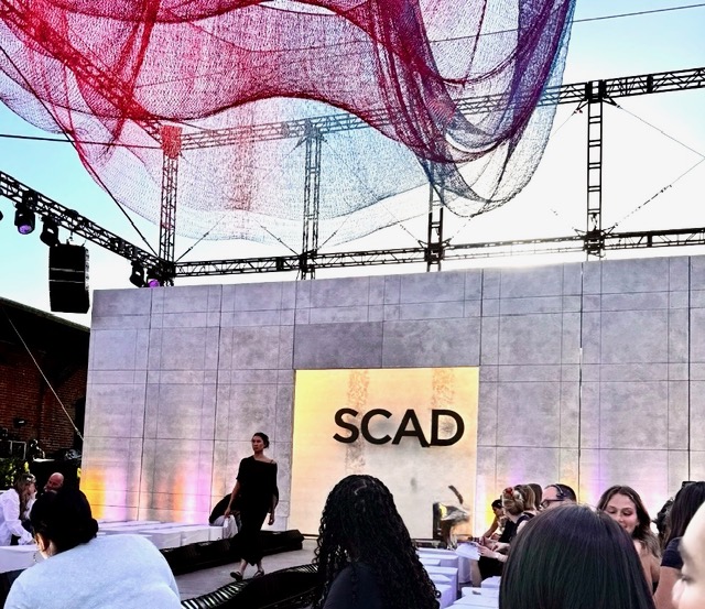 SCAD fashion show runway
